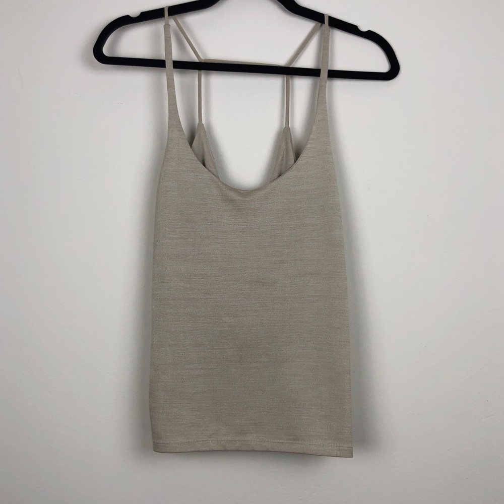 Zara Tan Tank sz S